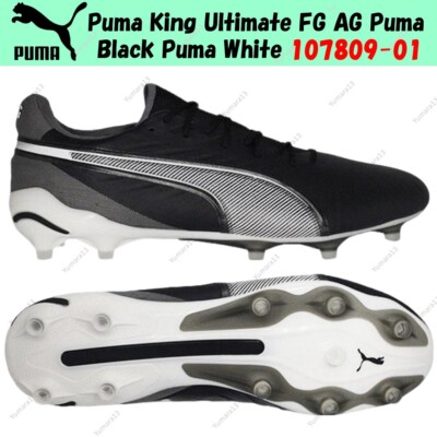 Puma King Ultimate FG AG Puma Black Puma White 107809-01 Men's