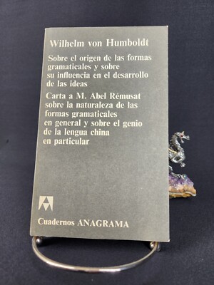 Sobre el origen de las formas gramaticales, Wilhelm von Humboldt 1972