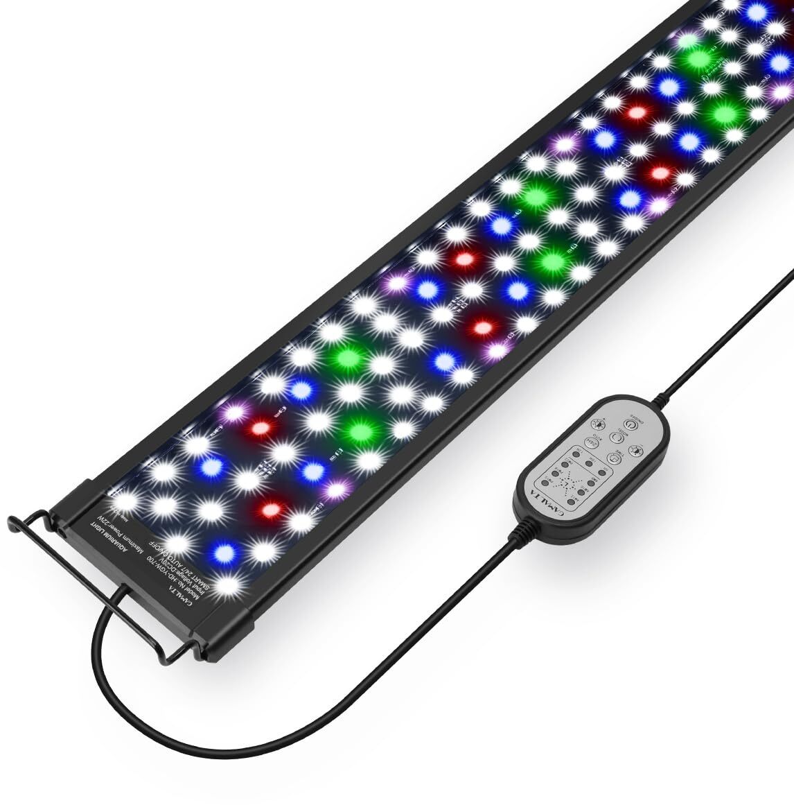 Gamalta Aquarium Light,42W 24/7 Natural Mode,9 Light Modes(Water Grass Mode &...