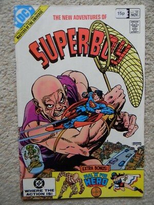 New Adventures of Superboy #35 (DC Comics)  Nov.1982 - plus Dial 'H' for Hero