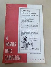 The Hasty Heart Pressbook 1950 Ronald Reagan, Patricia Neal, Richard Todd, rare