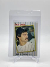 1987 Fleer League Leaders Don Mattingly Baseball Card #28 Mint FREE SHIPPING