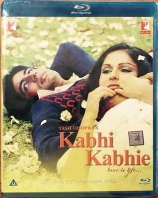 KABHI KABHIE BLU-RAY AMITABH BACHCHAN, RAKHEE BOLLYWOOD MOVIE BLURAY  SPECIAL