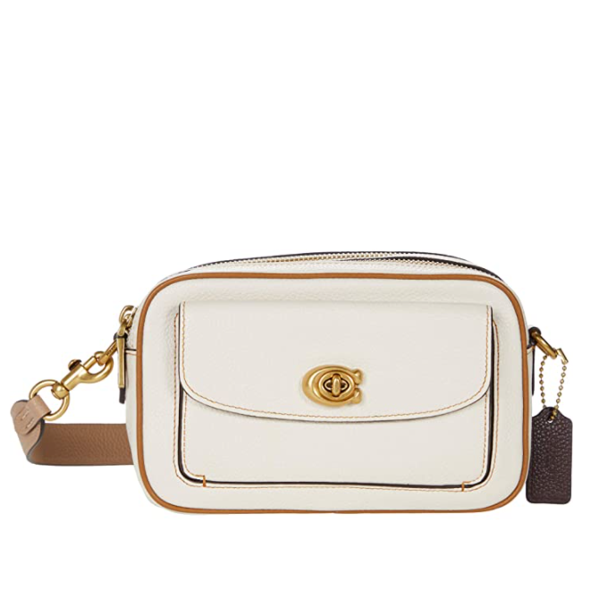 Coach ◆ C0695 Willow camera bag in colorblock COACH C0695 Willow camera bag in colorblock CHALK Multi