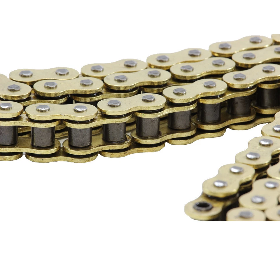 Nueva cadena de transmisión de oro 428 para Yamaha TTR125 TTR125E TTR125L TTR125LE 2002-2024 EE. UU. Foto 3 de 3