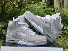Jordan 5 Retro  Wolf Grey  Men's Size US 7-12