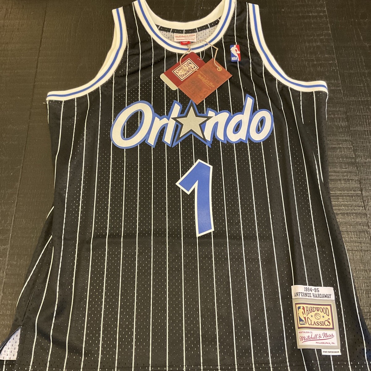 Mitchell & Ness Hardaway #1 L オーランドマジック Penny Hardaway #1 Orlando Magic Mitchell Ness Mesh NBA