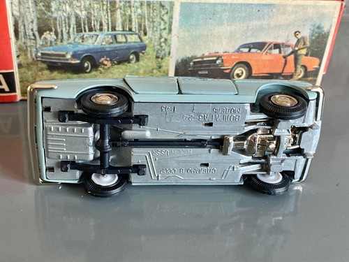 Novoexport WOLGA MIB Blau 1:43 NVA DDR PKW CCCP UDSSR PKW USSR Soviet - Bild 3 von 3