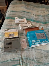 Vintage Radio Shack Realistic AM/FM Portable Radio Model 12-716-NEW OTHER