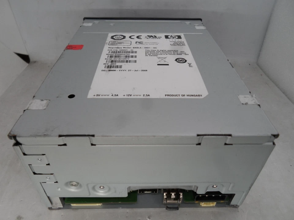SUN Oracle StorageTek LTO4 FC Bare Tape Drive 1000521-04 PD098H#704 F/W H65S/EML - Image 2 of 4