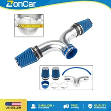 3.5" Blue Cold Air Intake Kit For 1999-2004 Jeep Grand Cherokee V8 4.7L