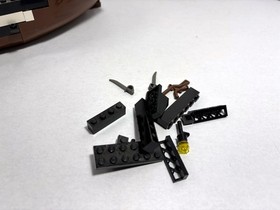 LEGO Pirates I: Partial Hull only Black Seas Barracuda 6285 (1989) LOT B
