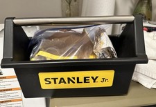 Stanley Jr Pretend Play Toolbox Set With Unopened Tools And Instructions