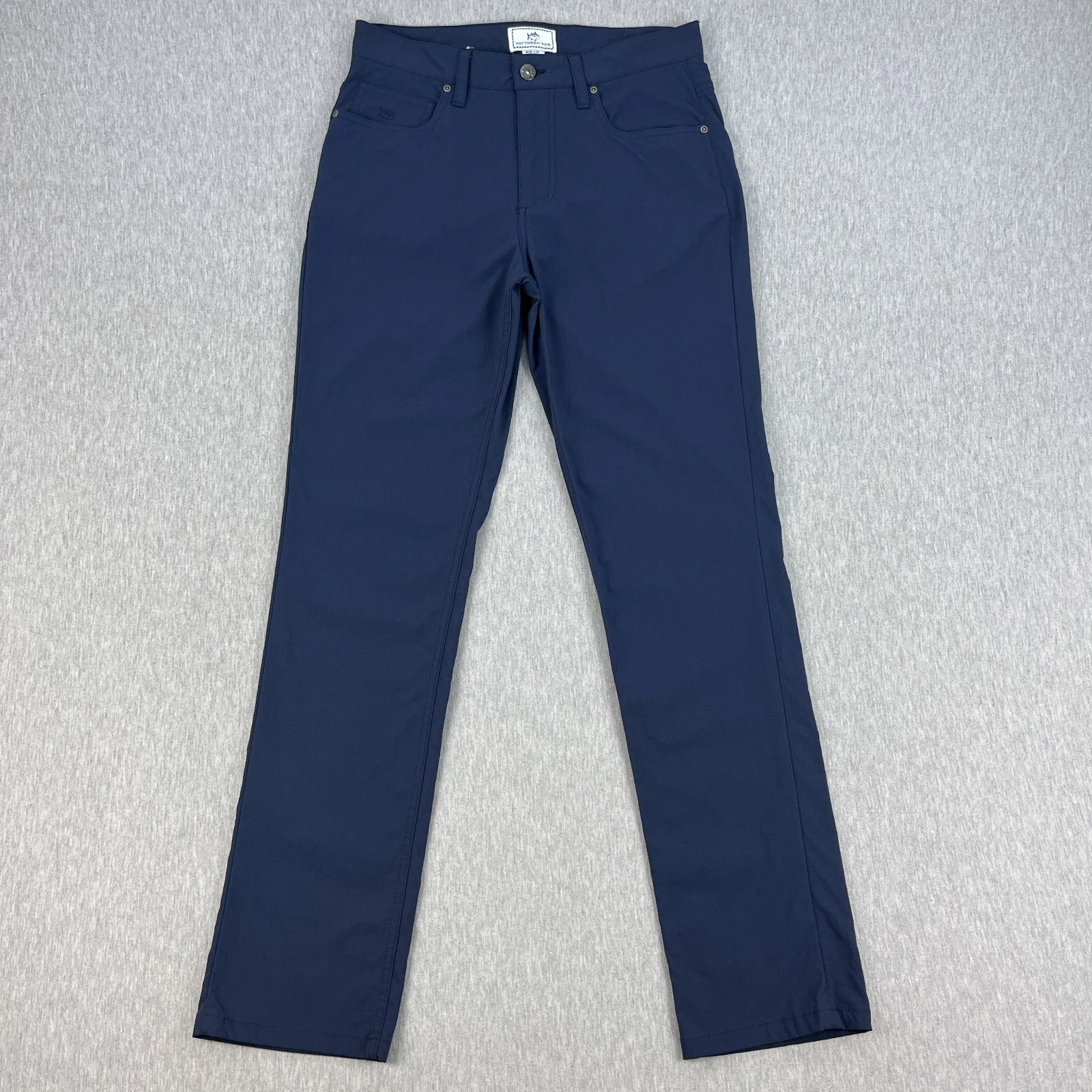 Southern Tide Intercoastal Performance Pant Mens 30x32 Navy Blue Stretch Fishing