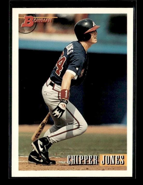 Chipper Jones trading card