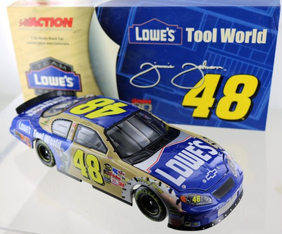 #ad #ad Jimmie Johnson #48 Lowe#x27;s Tool World 2004 Monte Carlo $55.00