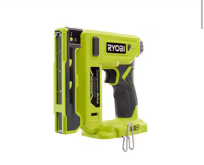 RYOBI ONE+ 18V Compression Drive Cordless 3/8 in. Crown Stapler