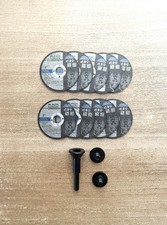 10 Pcs 2"x1/32"x3/8" Reinforced Cut-Off Wheel Die Grinder Cutting Discs Arbor