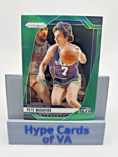 PETE MARAVICH 2024-25 Panini Prizm Basketball Green Prizm #278 Utah Jazz