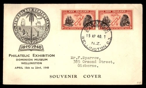 Mayfairstamps New Zealand 1970 NZ Centennial Philatelic Exhibit First Day Cover