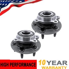Front Wheel Bearing Hub Assembly For Chevy Silverado 1500 4wd 2019-2022 Pair