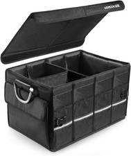 Kofferraumtasche Organizer Autobox Schwarze Auto Kofferraum Aufbewahrungsbox DE