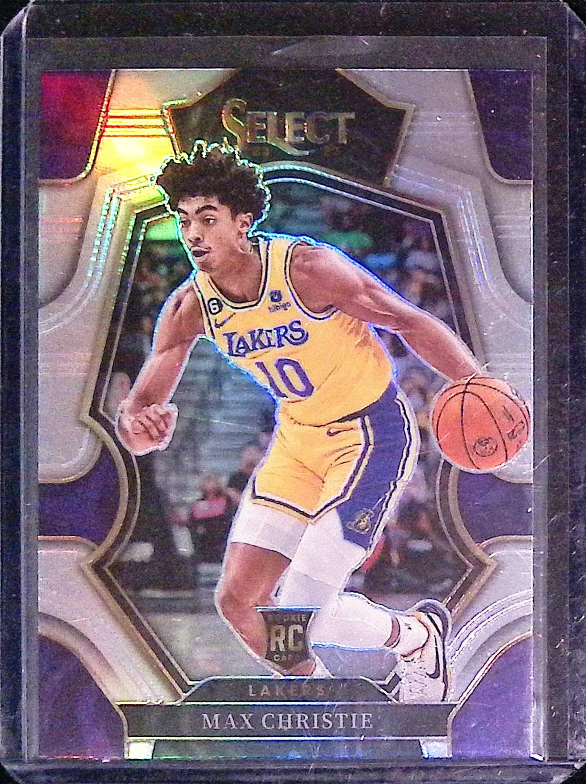 2022-23 Panini Select #181 Max Christie Silver Prizms