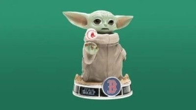 Grogu Star Wars 2026 Boston Red Sox Bobblehead SGA 5-3-26 Fenway