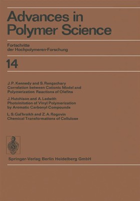 H. -J. Cantow (u. a.) | Advances in Polymer Science | Taschenbuch | Englisch