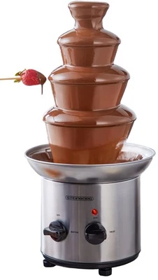STEINBORG Fontana di Cioccolato 800 W Fonduta di Cioccolato Fonduta di Cioccolato Fontana di Cioccolato