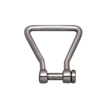 STAINLESS WEBBING SHACKLE, 1", 316 SS