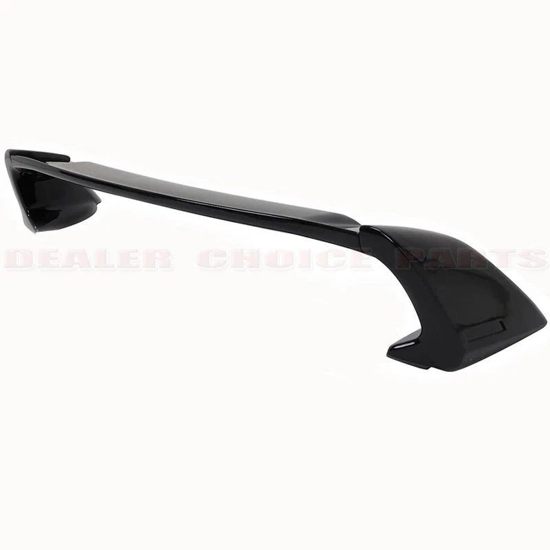 Alerón para Acura TSX sedán 2009 10 2011 2012 2013 2014 estilo MUGEN NEGRO BRILLANTE Foto 4 de 4