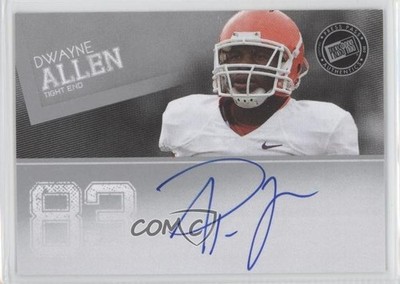 2012 Press Pass Signings Dwayne Allen #PPS-DA Rookie Auto RC 2u3