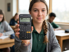 Image of Casio FX-83GT X Classwiz Scientific Calculator Black VGC FREE Postage #1