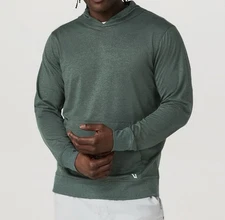 NWT Vuori Sunday Hoodie 2.0 XL Agate Green Heather Performance Sweatshirt