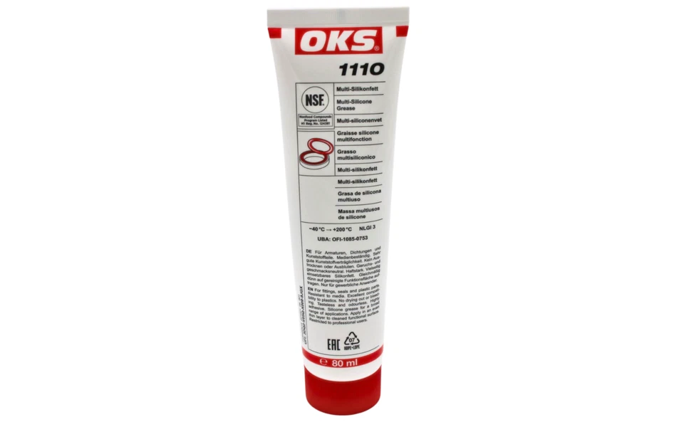 80ml OKS1110 Silikonfett Tube Saeco Philips Jura Delonghi Miele Siemens Aeg - M