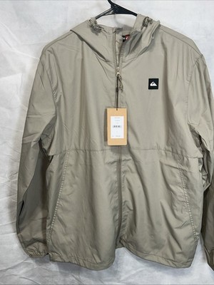 Quicksilver Rain Jacket  Large Mens Nwt Srp $120 BX1