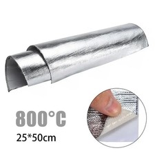 Car Heat Insulation Mat 25x50cm Engine Bay Heat Shield Sound Dampening Pad
