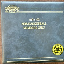 1992-93 Topps Stadium Club NBA Basketball Members Only COMPLETE SET Cards 1-400