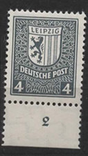 SBZ-West Sachsen 151Y z plf. VII po Sluyterze (seria pożegnalna) niestemplowane