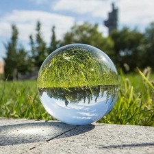 40mm Photography Crystal Ball Sphere Decoration Lens Photo Prop Lensball Clear