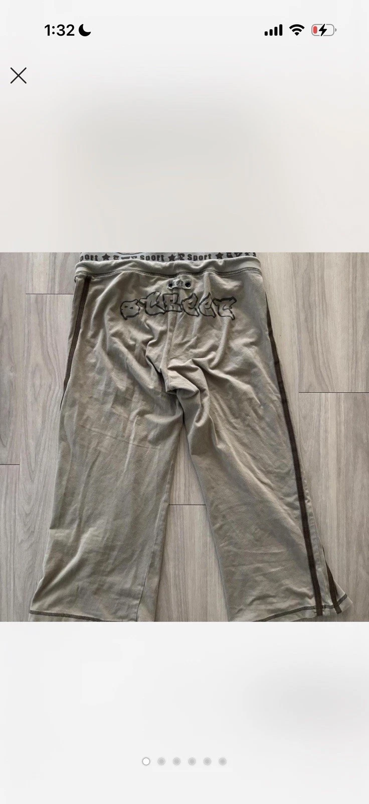 Vintage Capris Goth Grunge