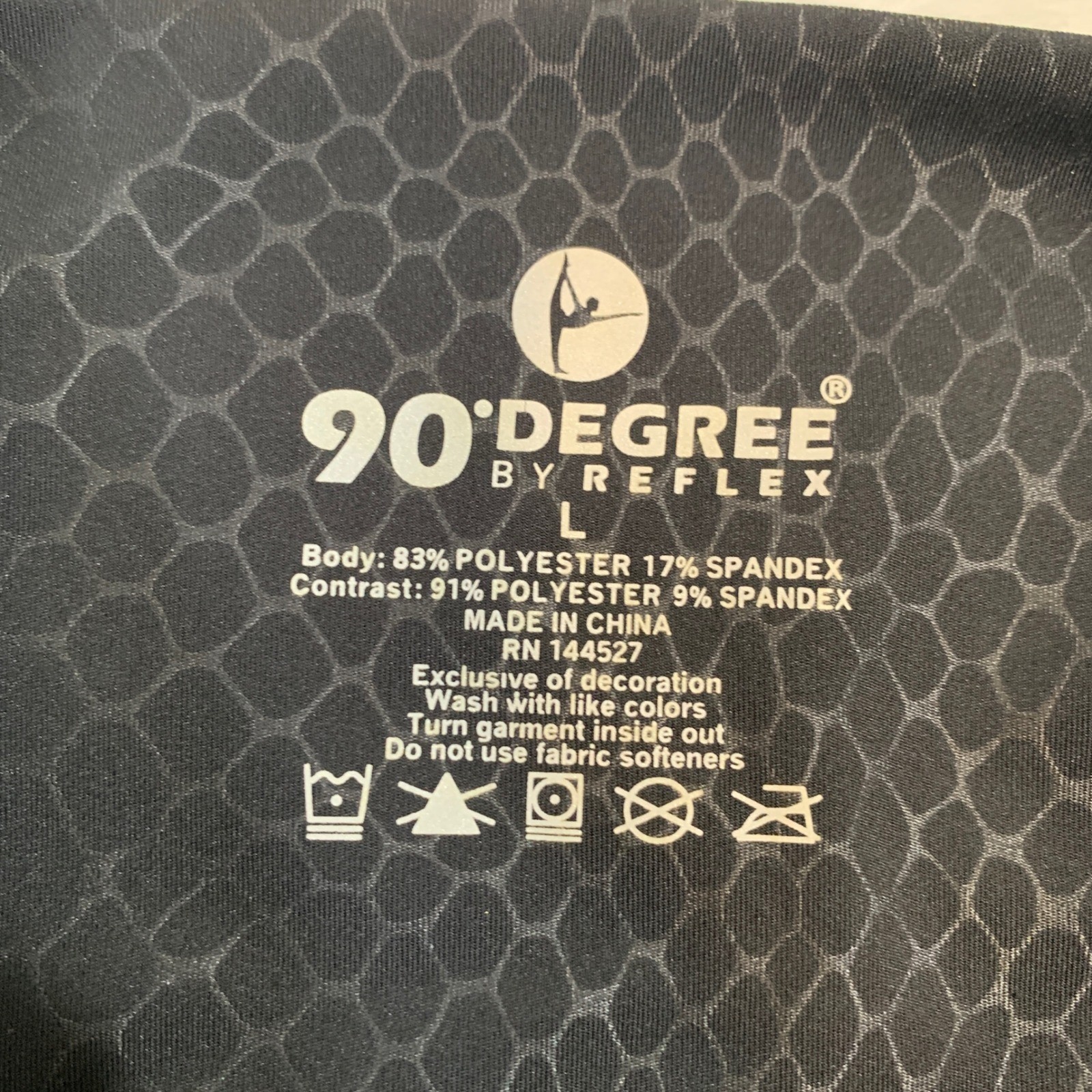 90 Degree by Reflex Black Python Embossed High Wa… - image 6