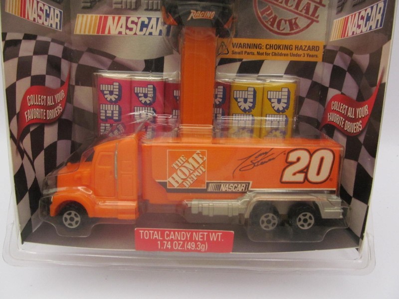 PEZ Nascar Home Depot #20 Tony Steward and Rusty Wallace Last Call #2  lot of 2