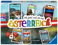 Ravensburger 27453 Ich fahr’ voll ab auf Österreich 2-4 Spieler 7+ Jahre