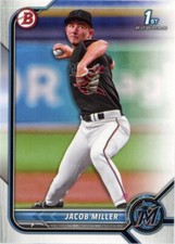 2022 1st Bowman Paper #BD-195 Jacob Miller