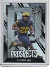 2024 LEAF HEROES & PROSPECTS BENJAMIN HALL ROOKIE/RC #45/199 *SILVER*