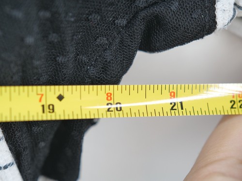 Shirt Oberteil Damen Calvin Klein Jeans weiß schwarz gestreift Langarm Größe L - Bild 5 von 7