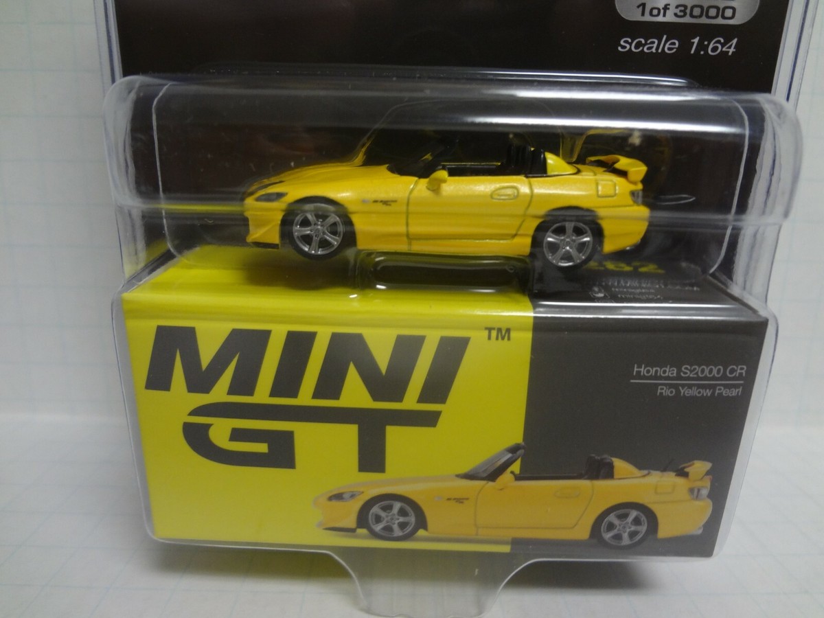 【新品】超希少MIJO MINI GTミニカーS2000CR Mini GT Honda S2000 CR Yellow 1:64 Scale Mijo | eBay