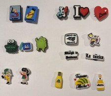 17 PCs Set M xico Croc charms